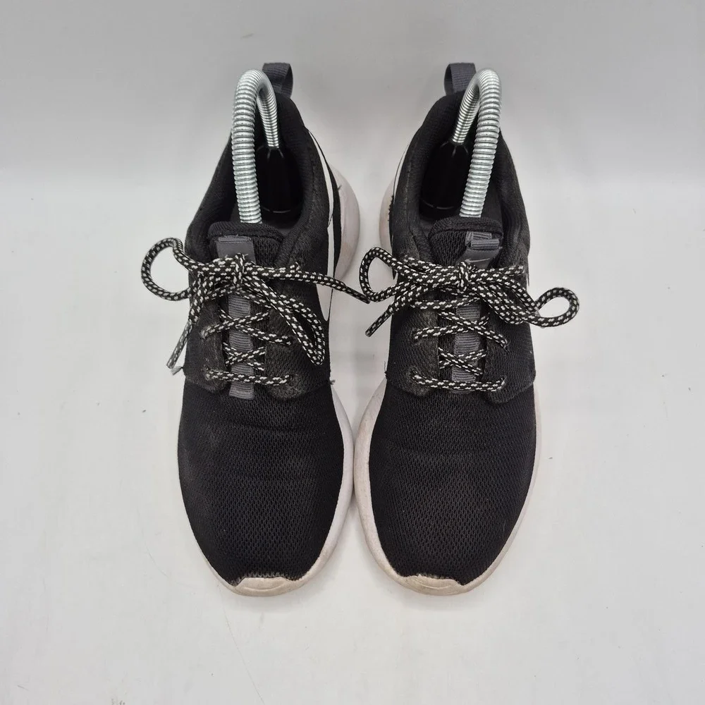 Nike Roshe One Shoes Womens Size 5 Black Mesh Running Sneakers 844994-002